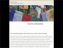 Tablet Screenshot of cestazrozeni.eu